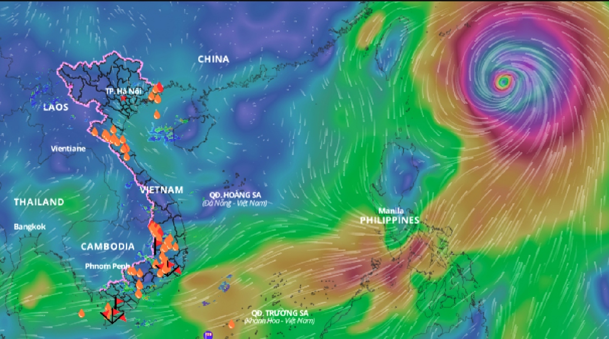 Two to three tropical storms, tropical depressions to batter Vietnam this August